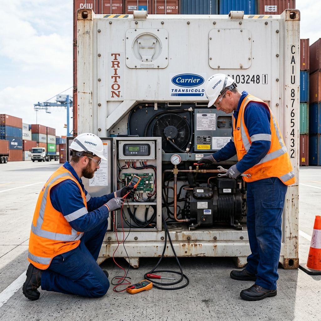 Reefer Unit Servicing